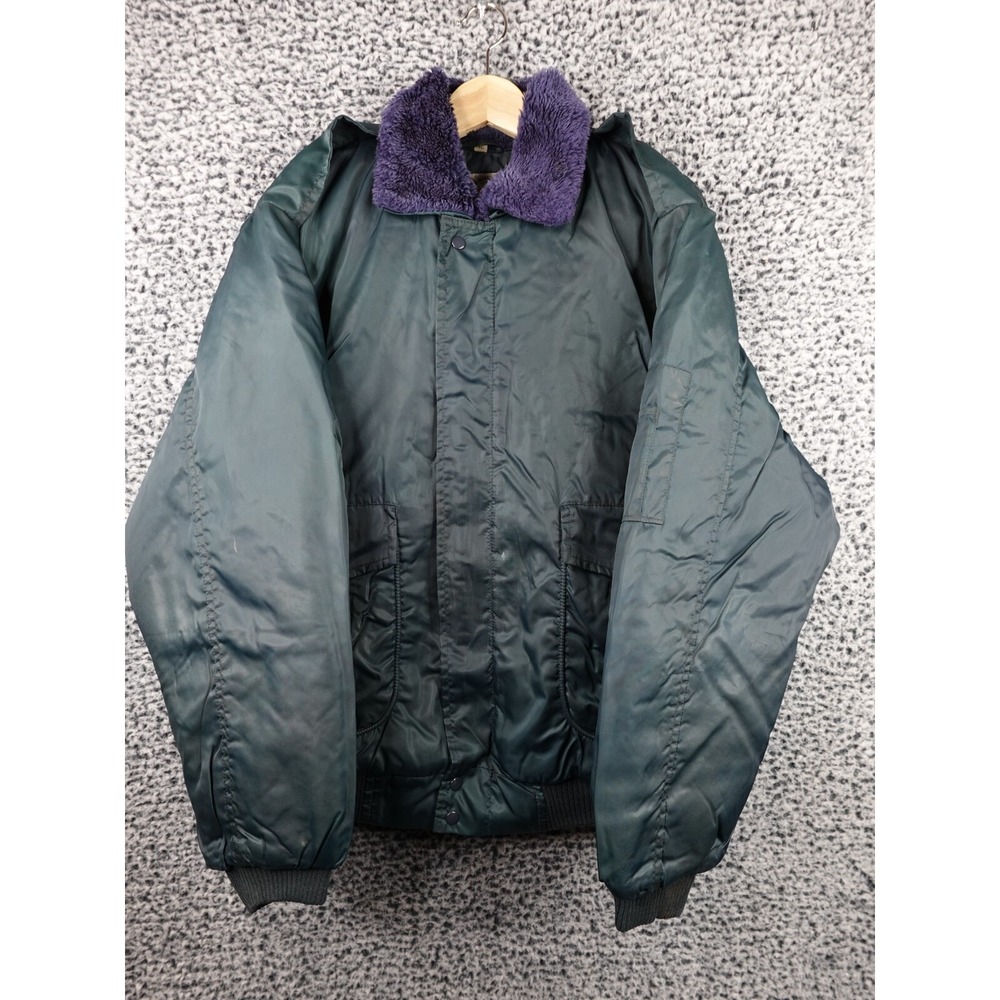 Vintage Middlesex Naval Uniform Co. ‎ Blue Bomber Jacket XL